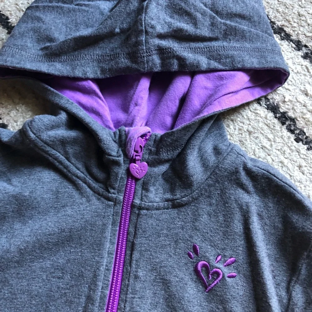 Justice hooded sweater